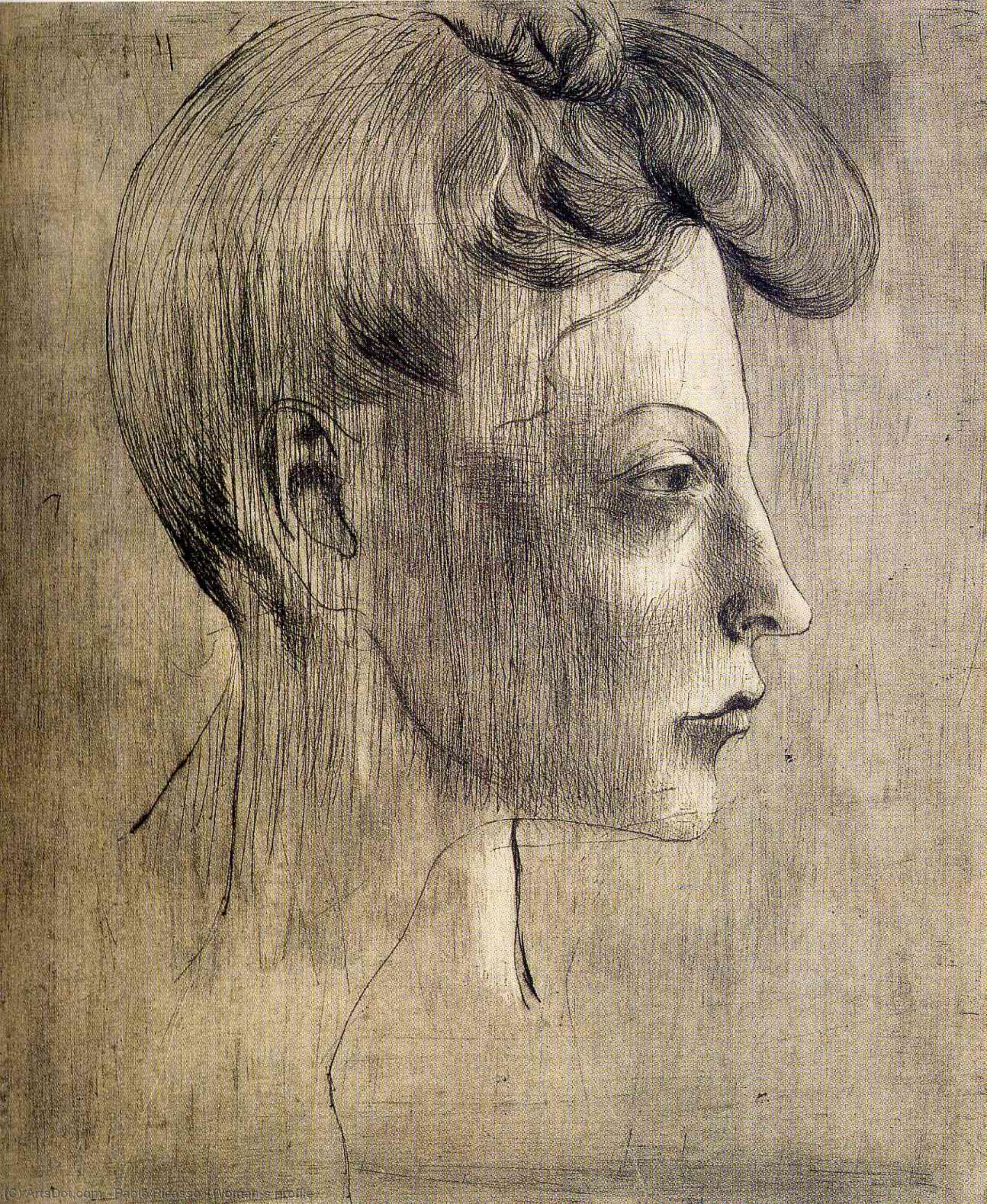 Kvindeportræt — Pablo Picasso