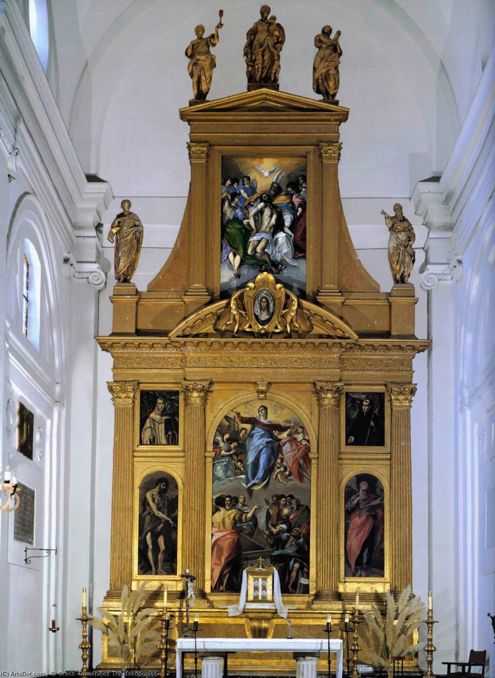 Altare Centrale — El Greco