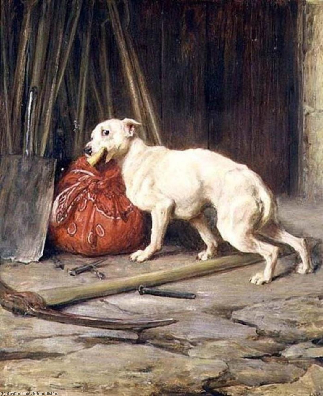 Stealing The Prize — Briton Rivière