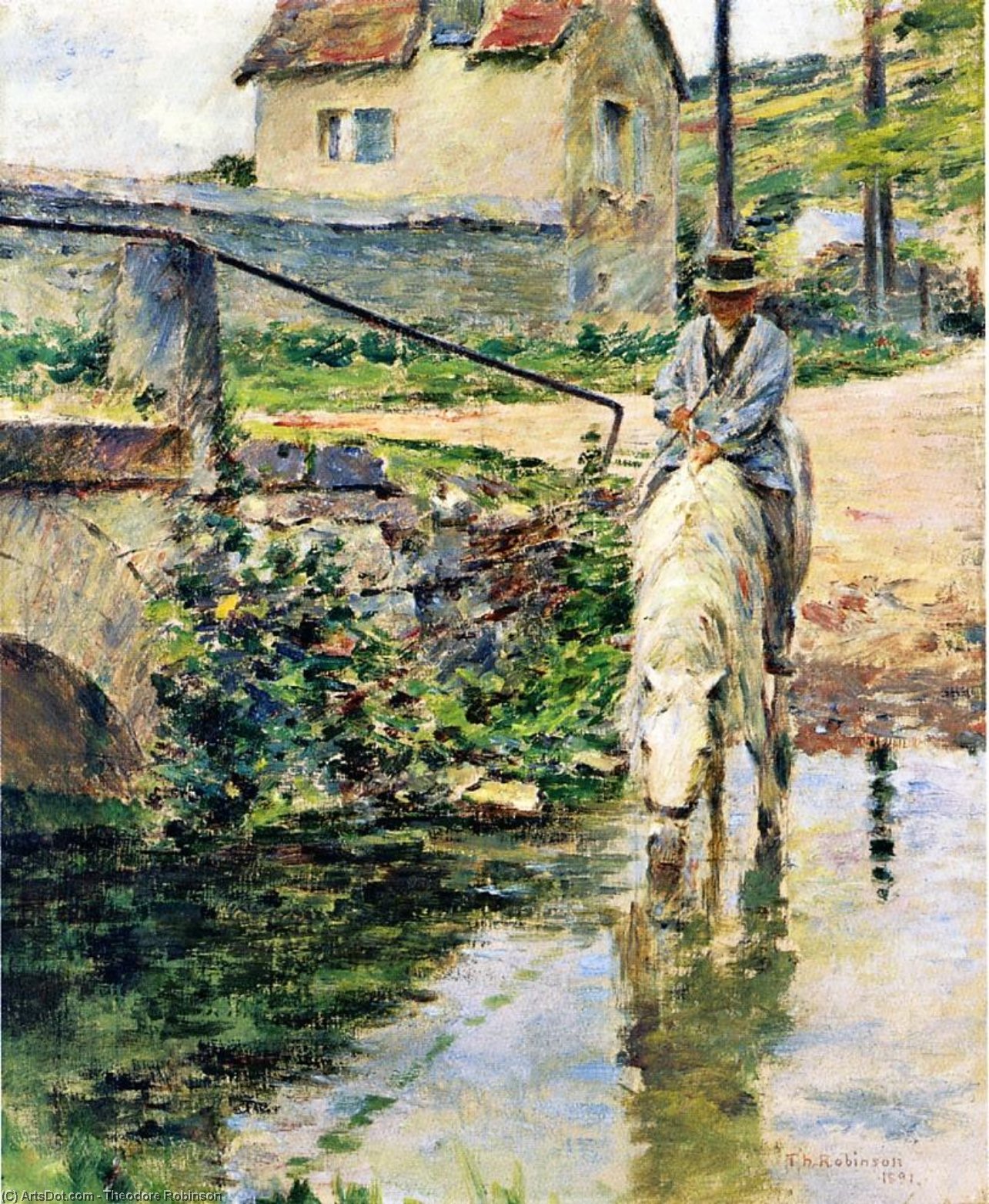 The Watering Place — Теодор Робинсон