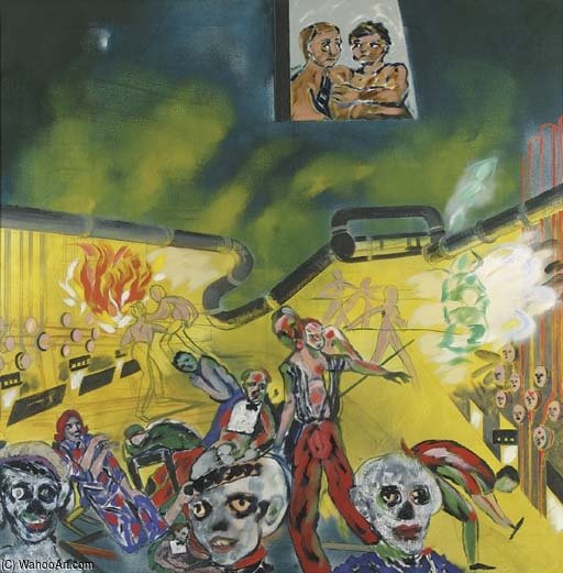 Germania (engine Room) — Ronald Brooks Kitaj