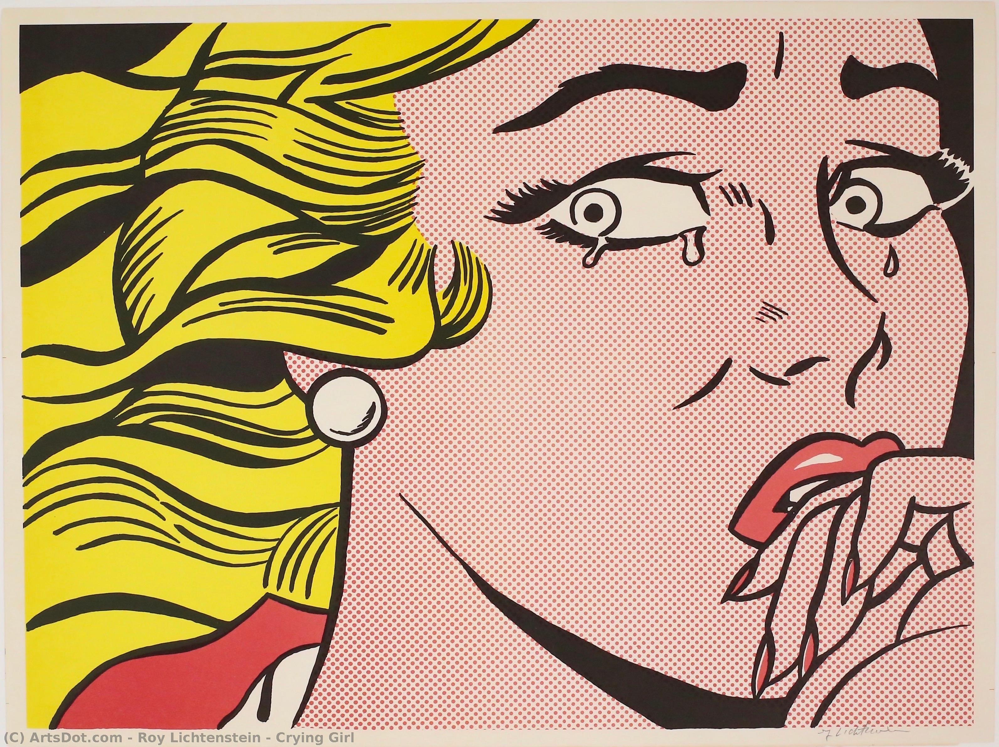 Weinende Mädchen — Roy Lichtenstein