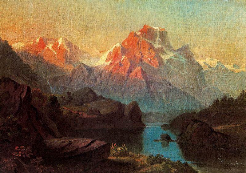 Mountain Landscape — George Caleb Bingham