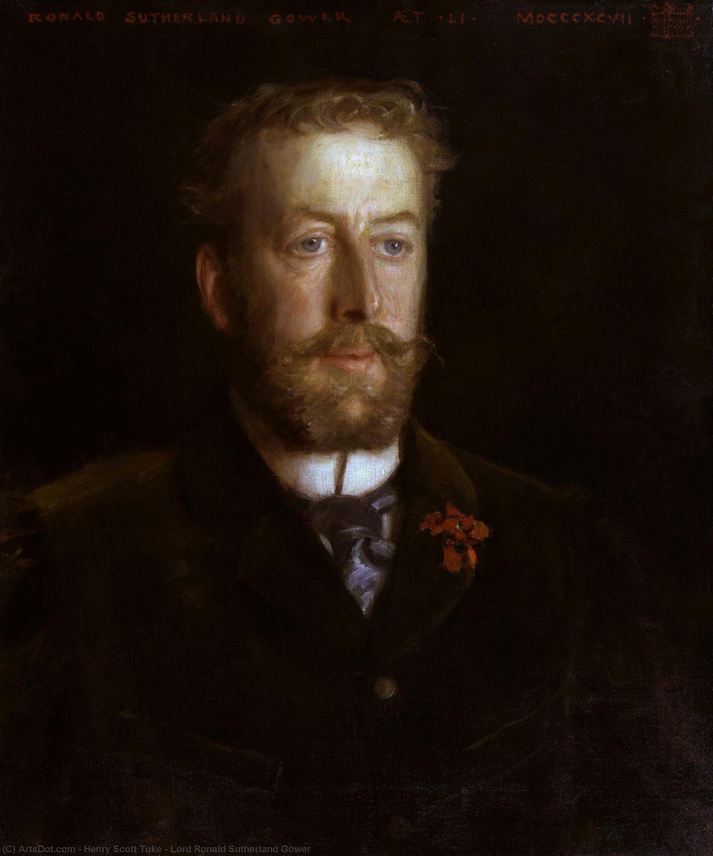 Lord Ronald Sutherland Gower — Хенри Скот Тук