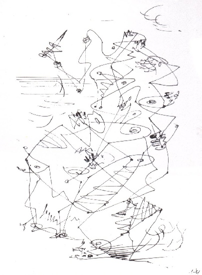 Automatic Drawing — André Masson