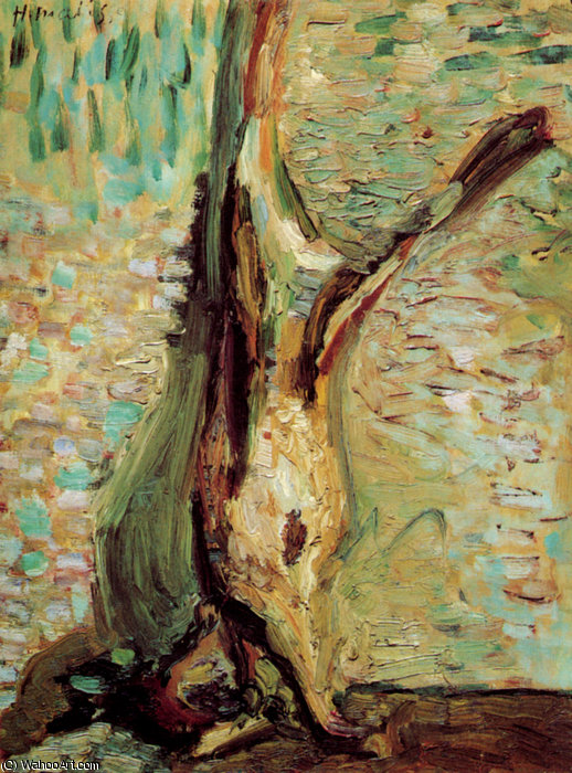 Henri Matisse - Le Lièvre Huile Sur Toile Collection Particulière — Henri Matisse