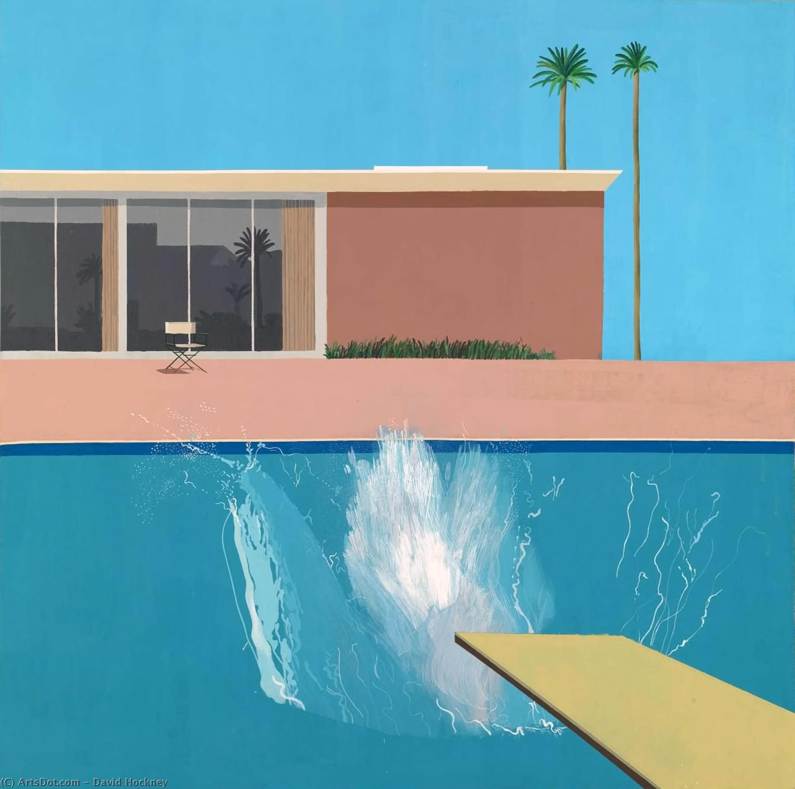 Větší Splašení — David Hockney