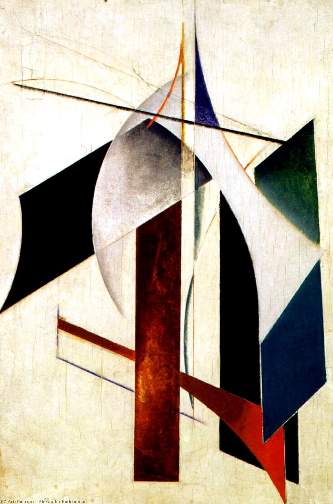 Non-objective Composition — Aleksandr Rodchenko