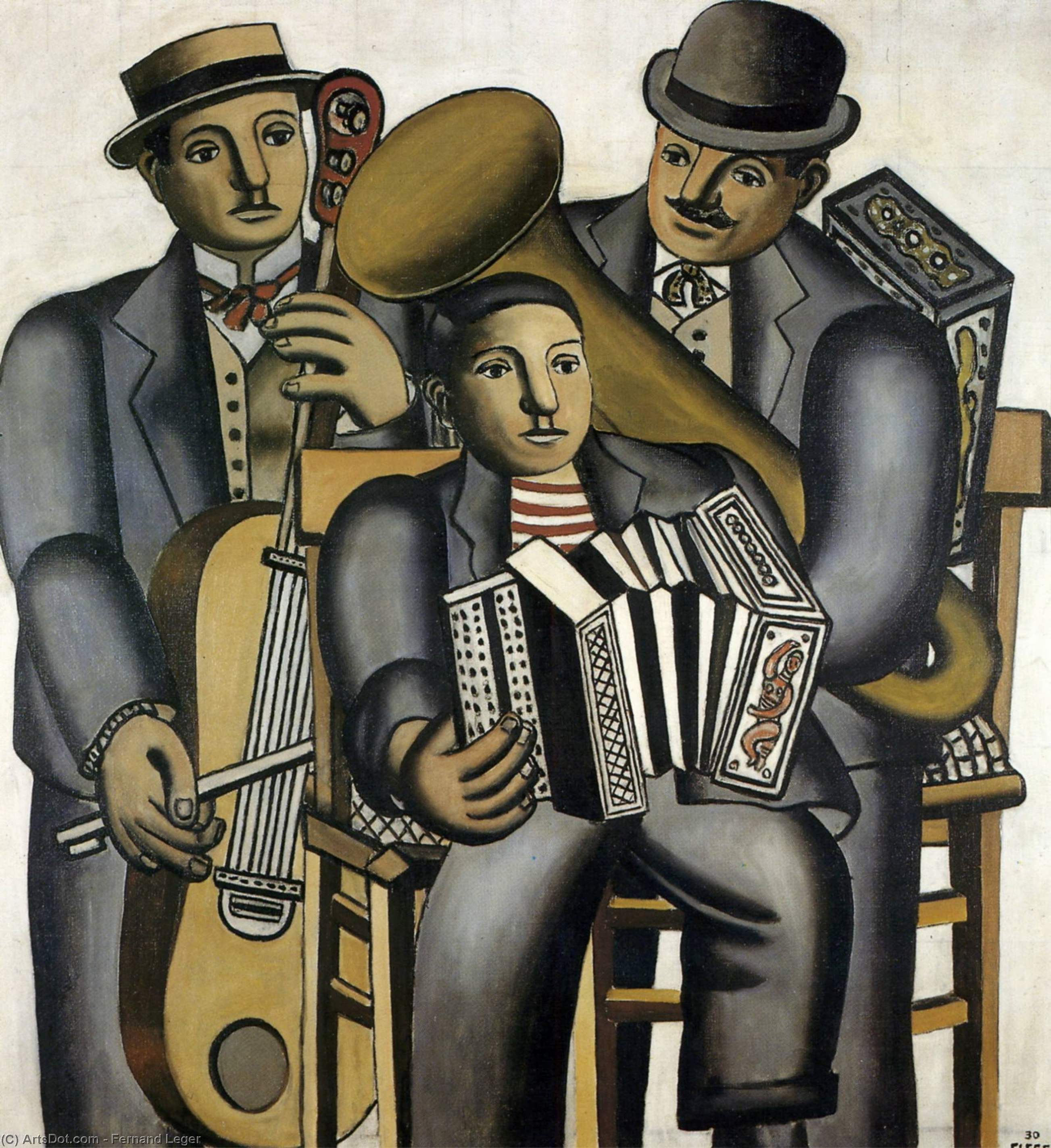 Three Musicians — Fernand Léger
