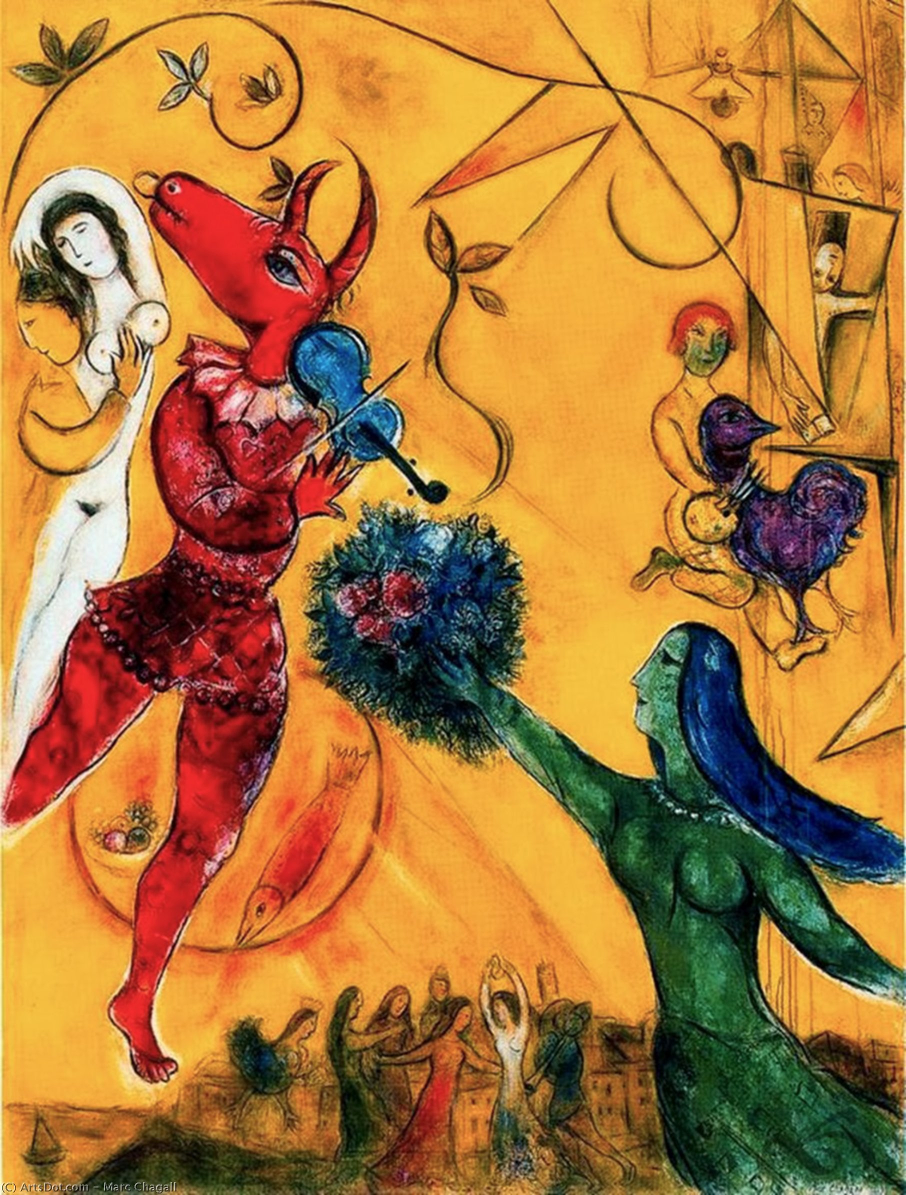 Der Tanz — Marc Chagall