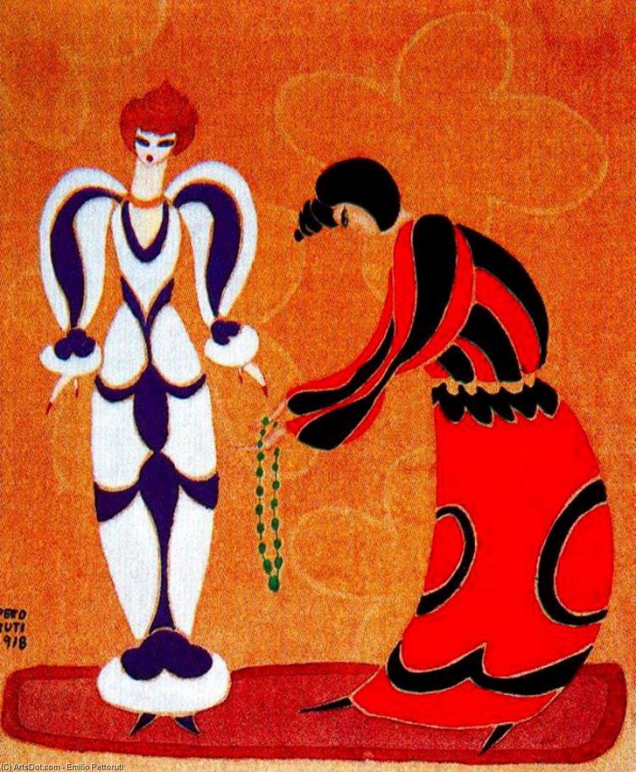 Two Figures — Emilio Pettoruti
