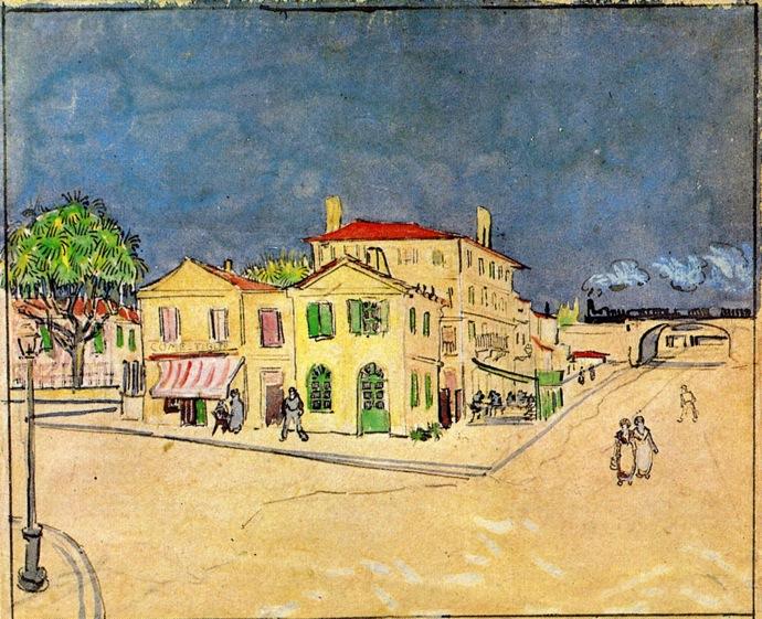 'vincent's House In Arles (also Known As The Yellow House)' — Vincent Willem Van Gogh