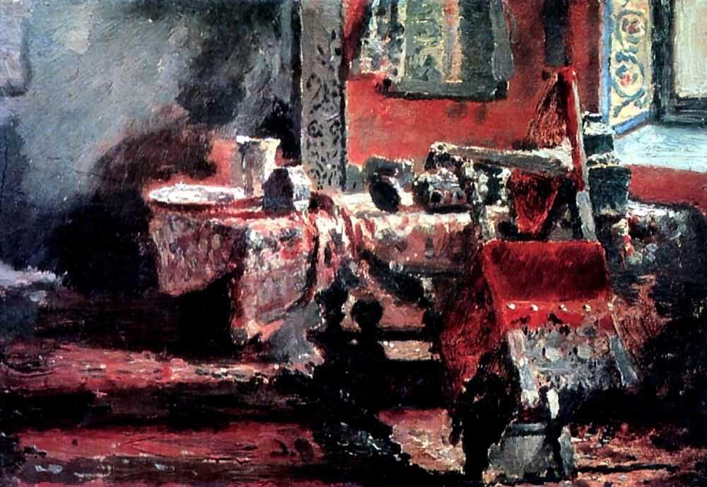 Interior (etude). — Ilya Repin