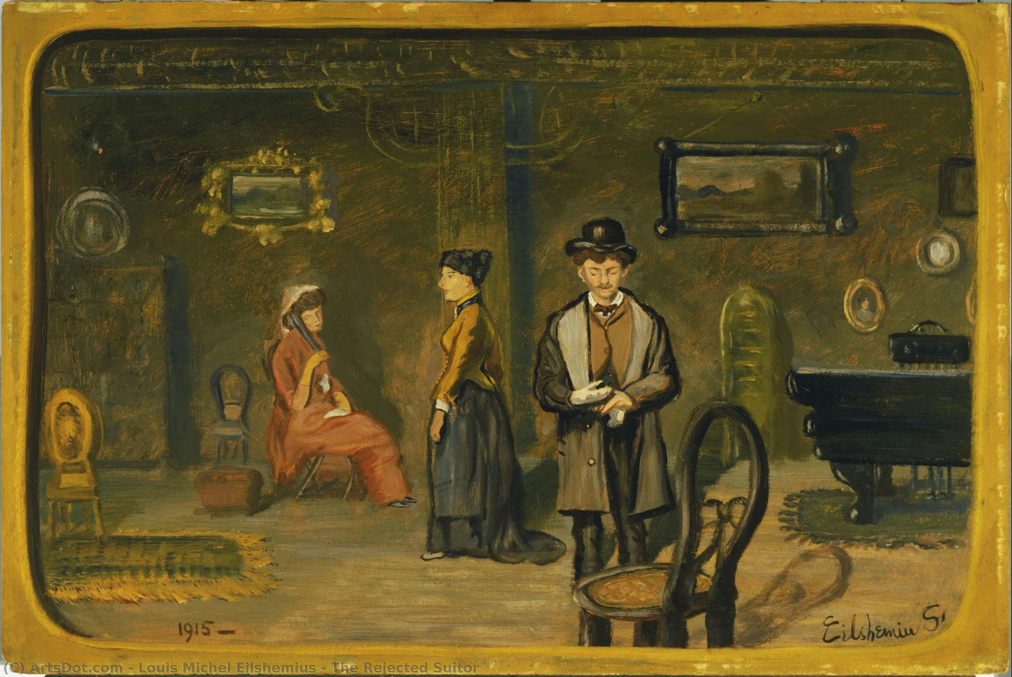 The Rejected Suitor — Lui Michelis Eilshemius
