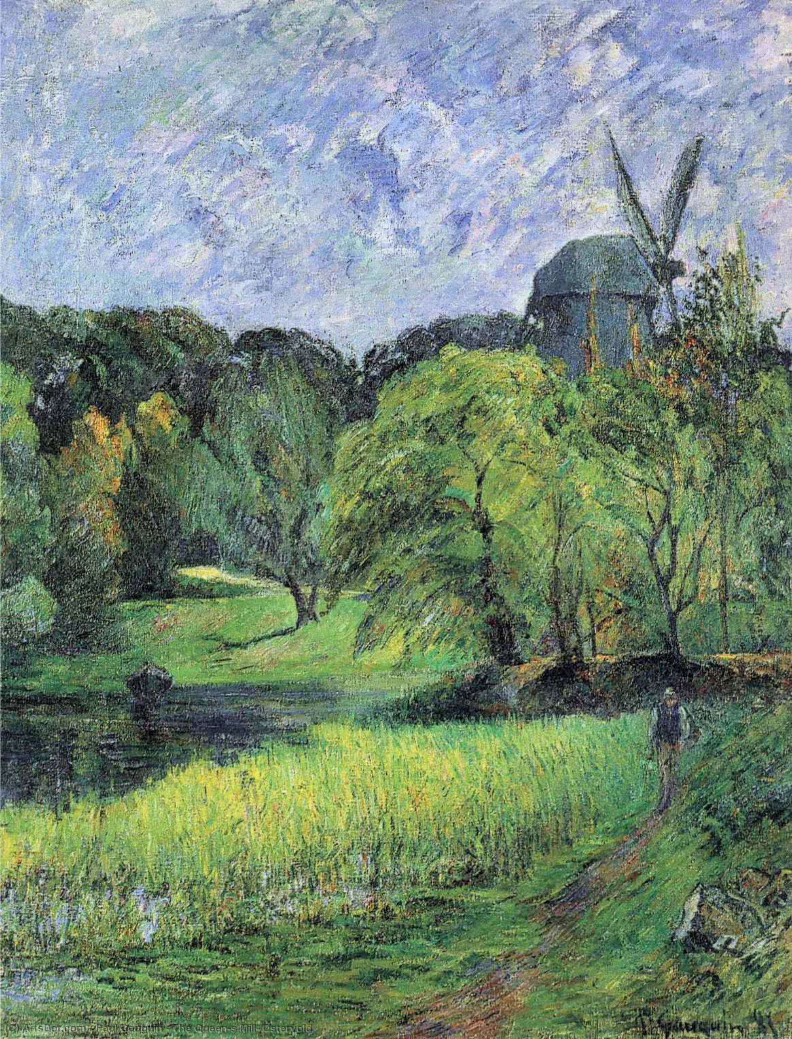 The Queen's Mill, Østervold — Eugène Henri Paul Gauguin