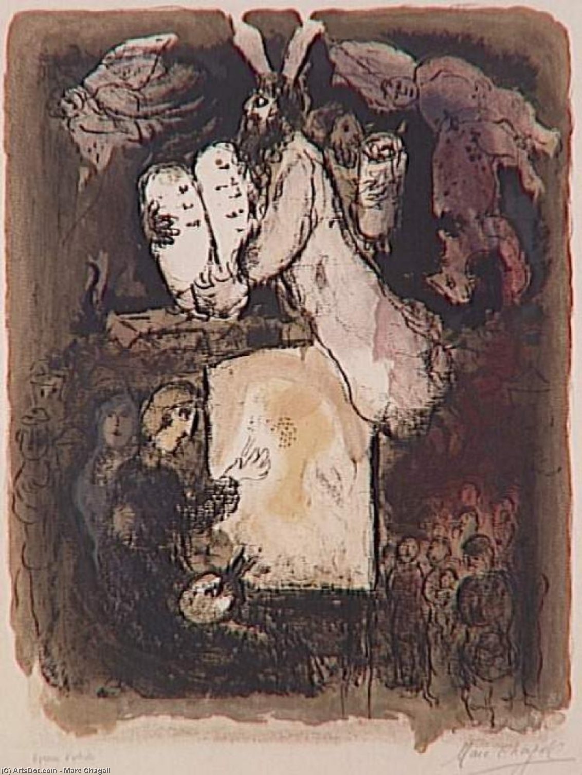 Der Traum Des Malers — Marc Chagall