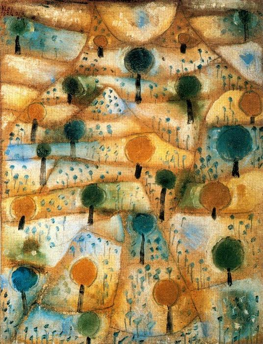 Small Rhythmic Landscape — Paul Klee