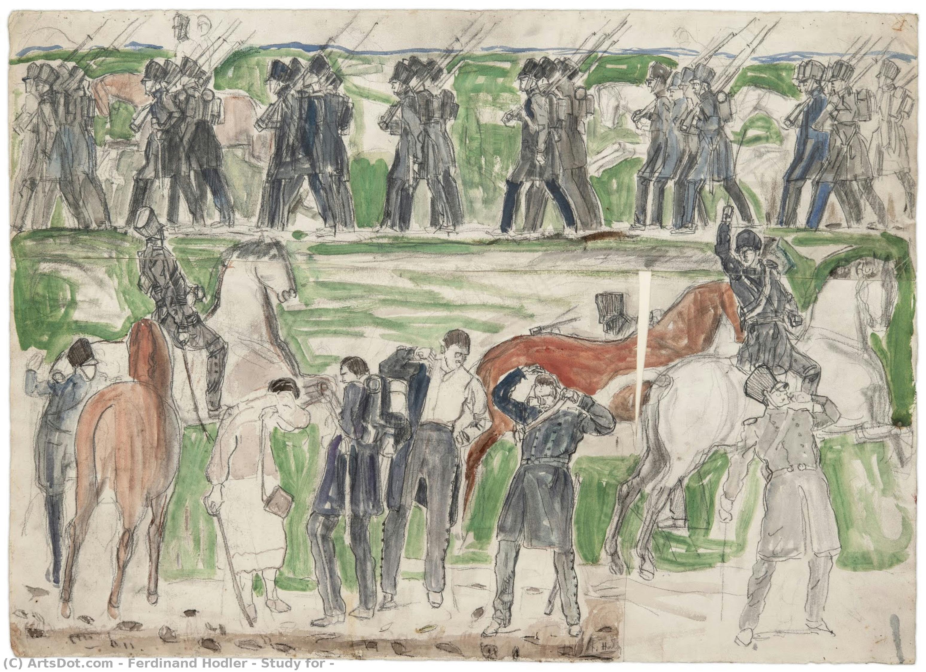 Study For — Ferdinand Hodler