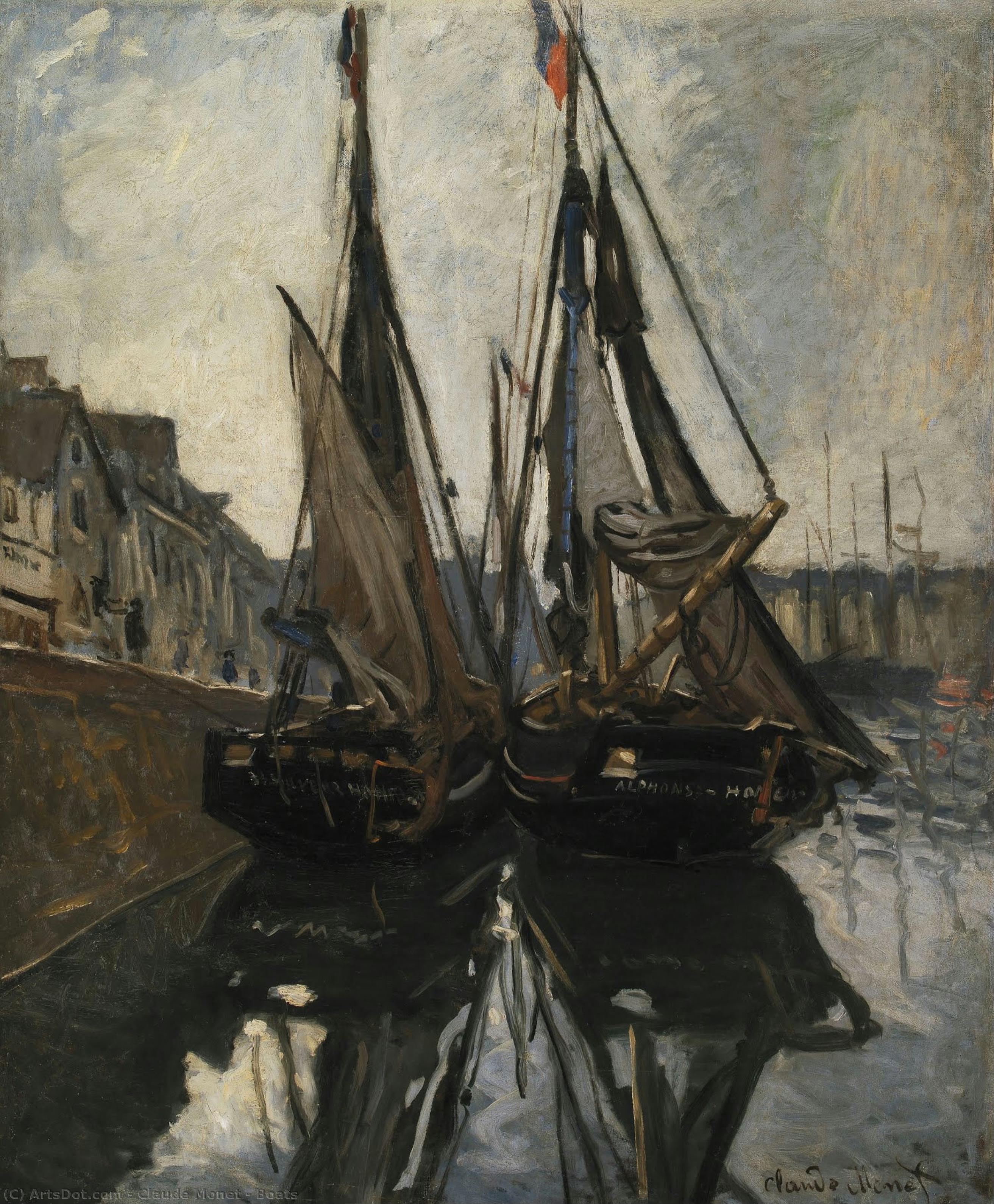 Barcos — Claude Monet