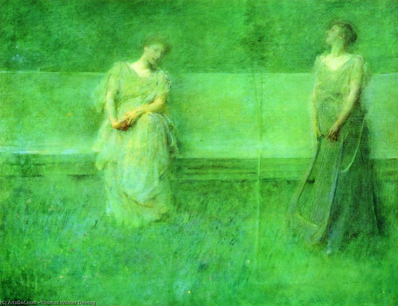 The Song — Thomas Wilmer Dewing