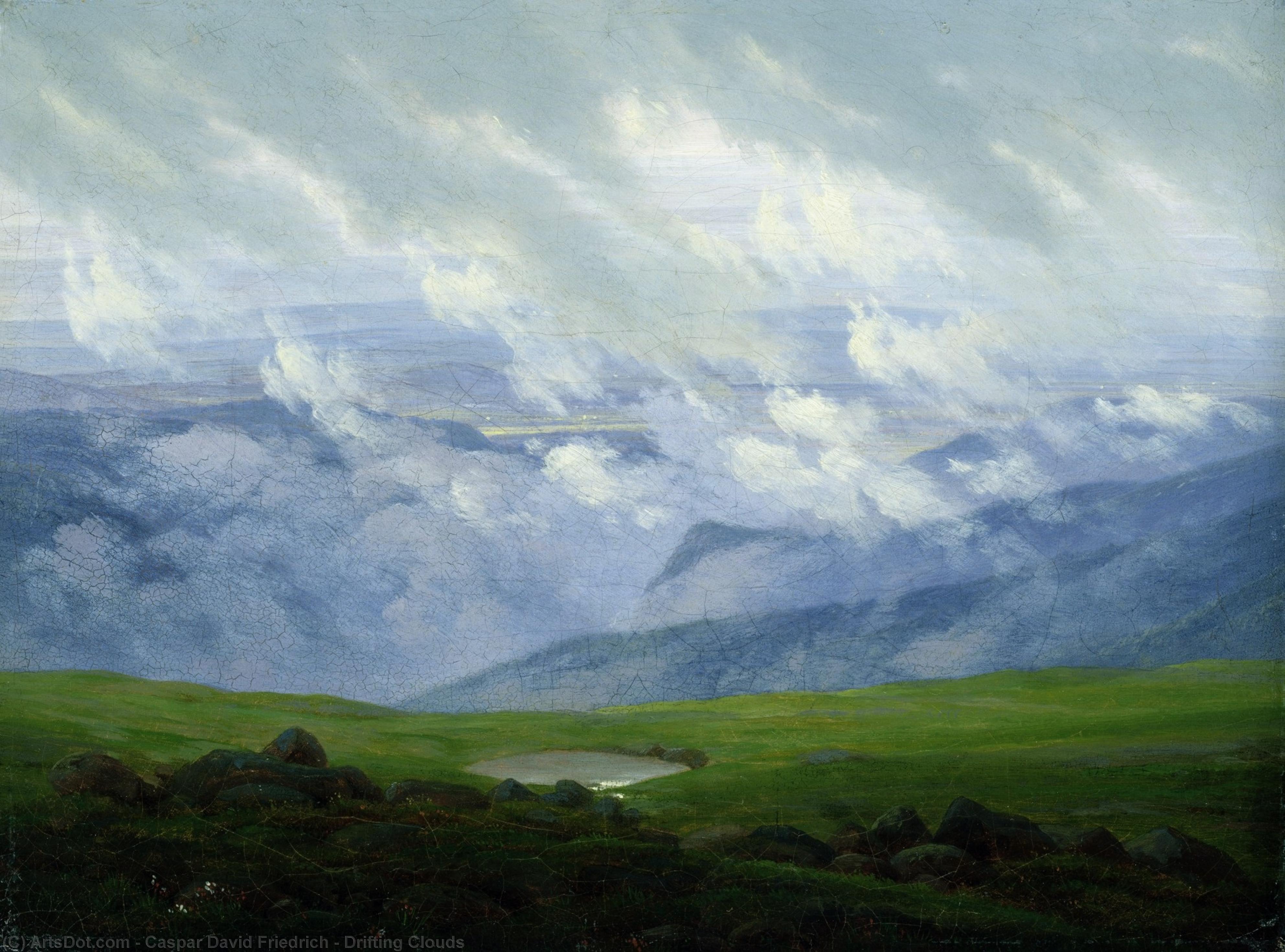 Drifting Clouds — Caspar David Friedrich