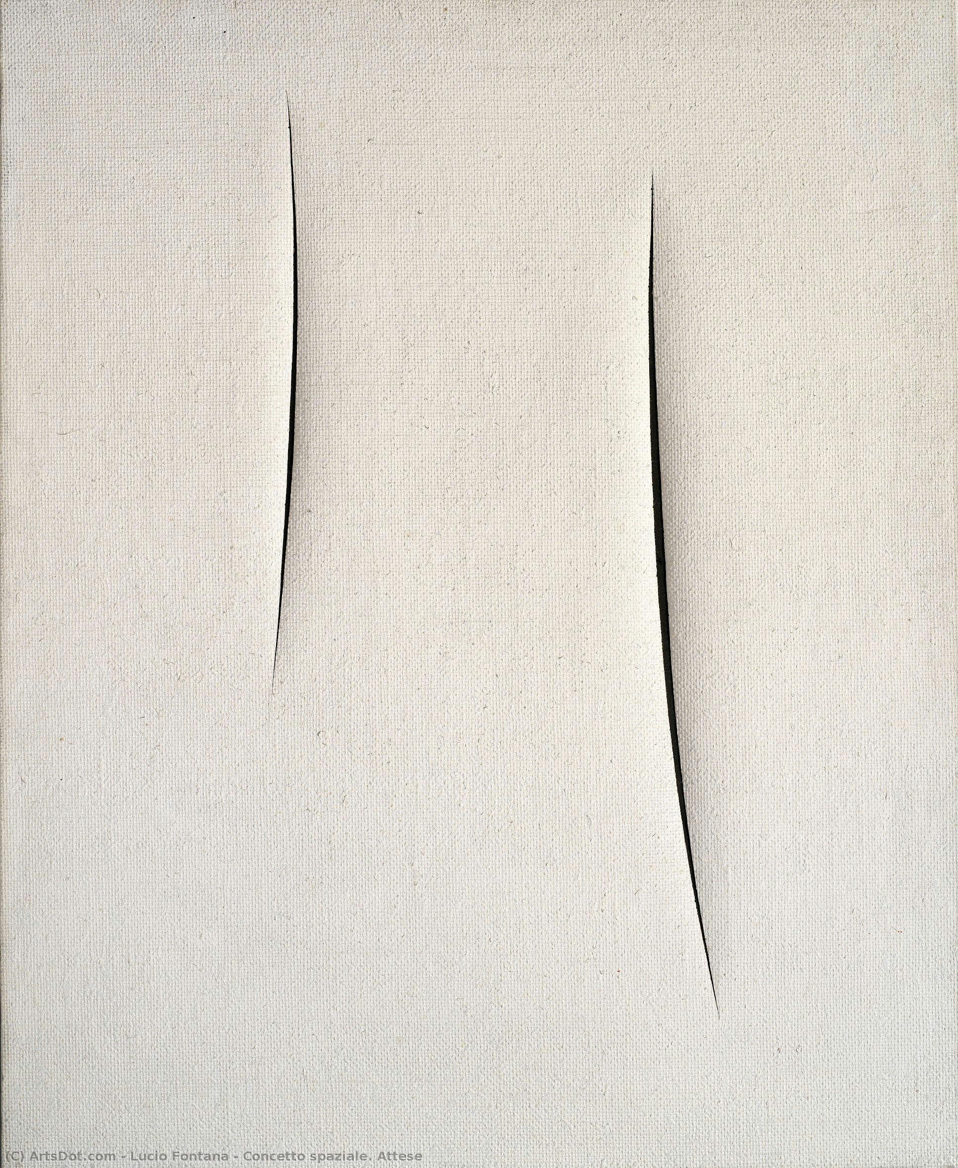 Concepto Espacial. Esperanzas — Lucio Fontana