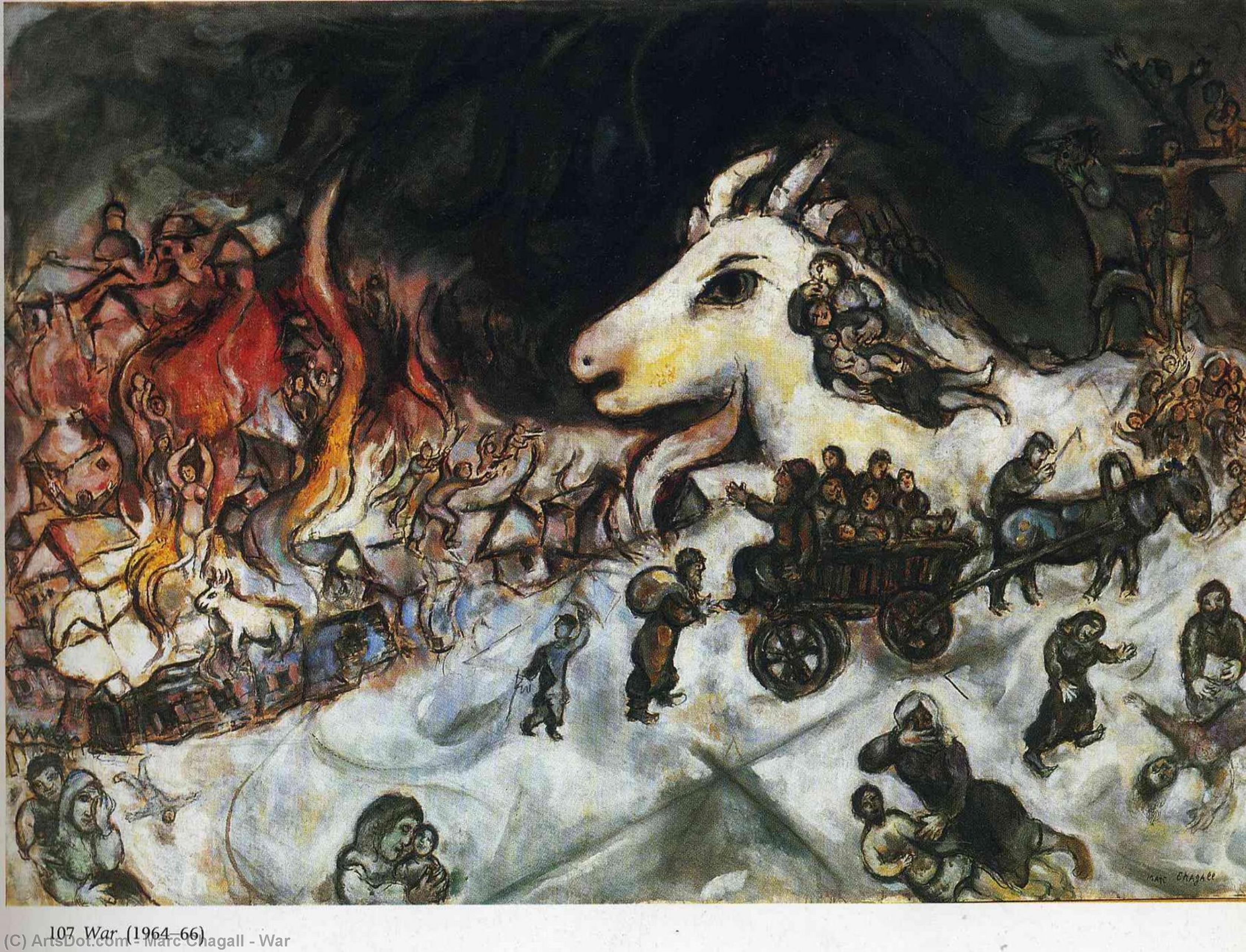 Krieg — Marc Chagall