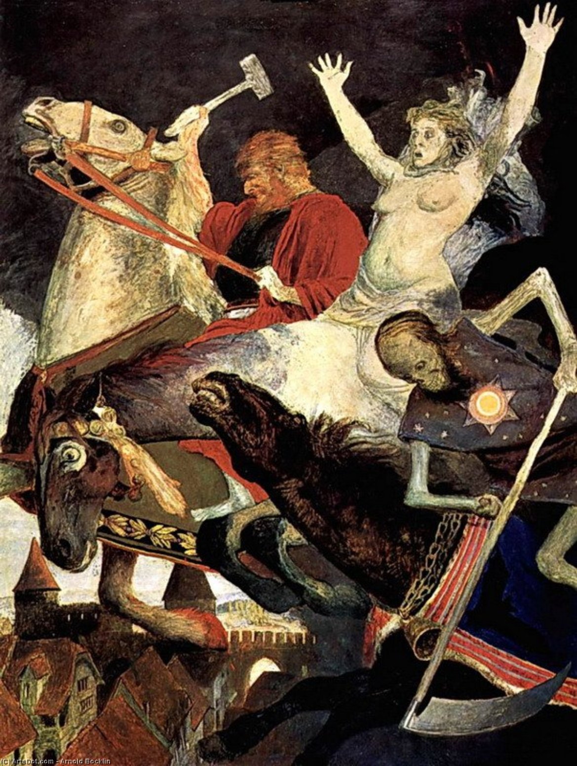 Krig — Arnold Böcklin