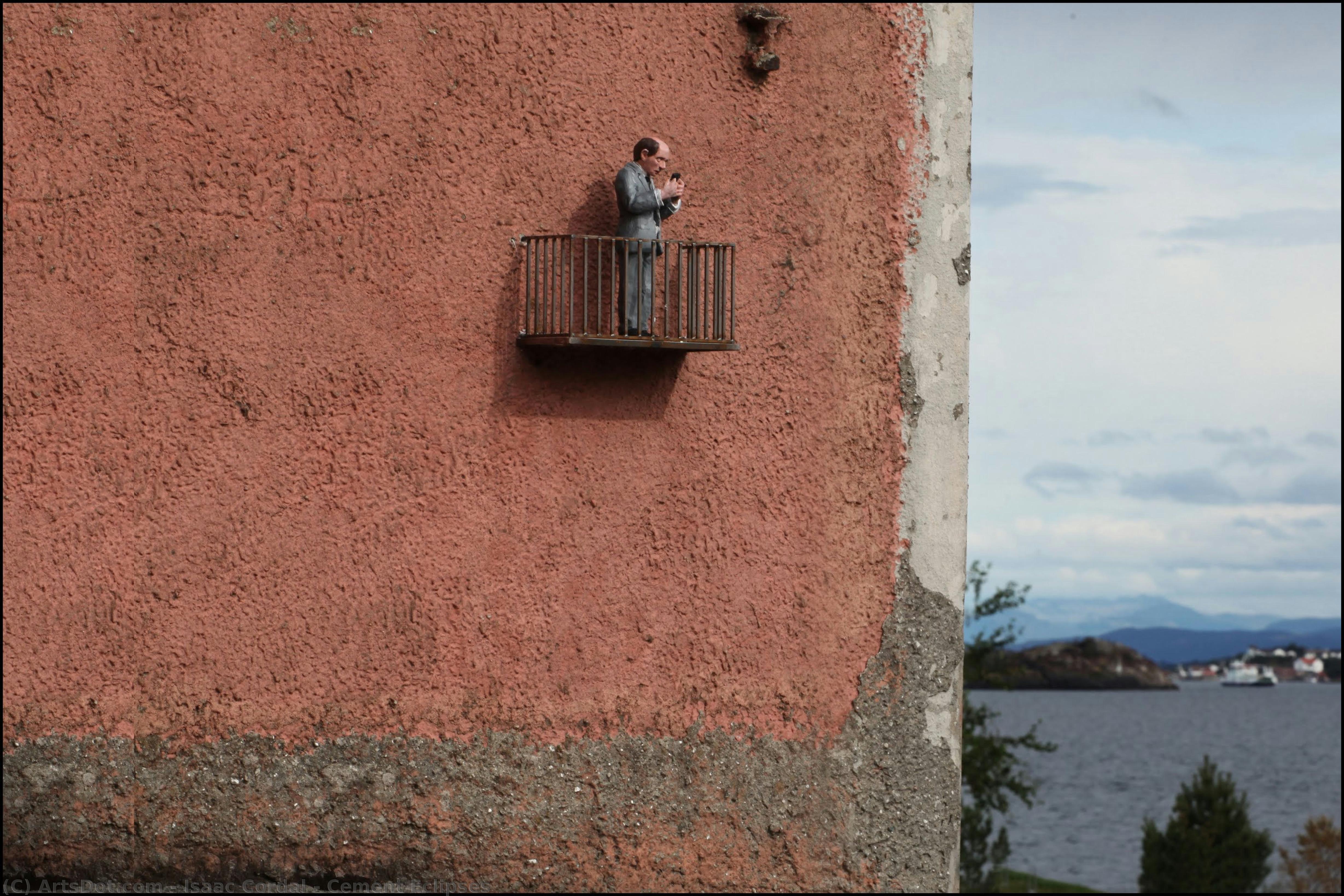 Cement Eclipses — Isaac Cordal