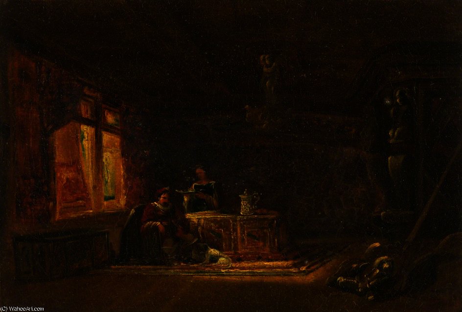 The Baronial Hall — William James Müller