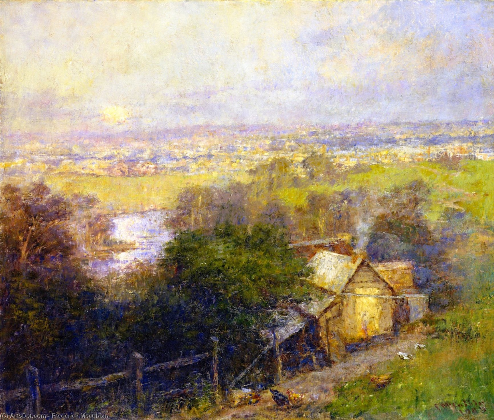 Moonrise — Frederick Mccubbin