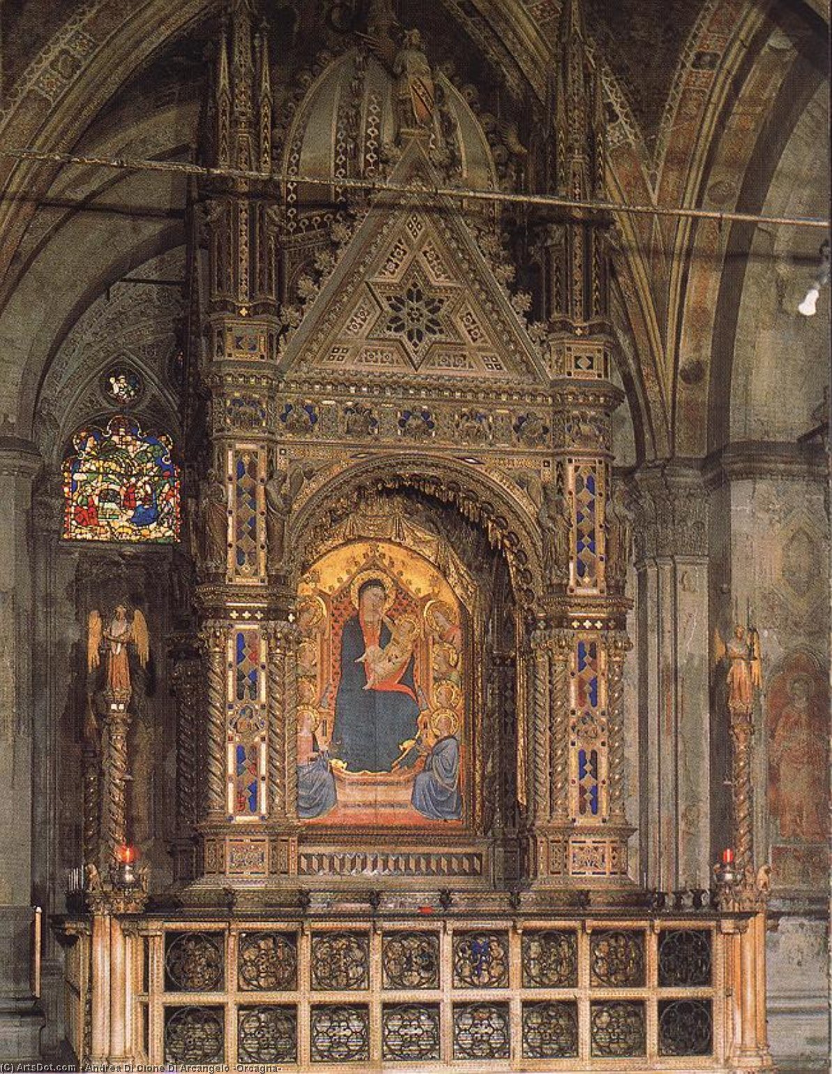 Tabernacle — Andrea Di Cione Di Arcangelo (orcagna)