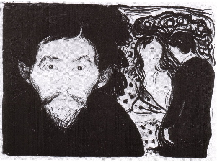 Jalousie I — Edvard Munch