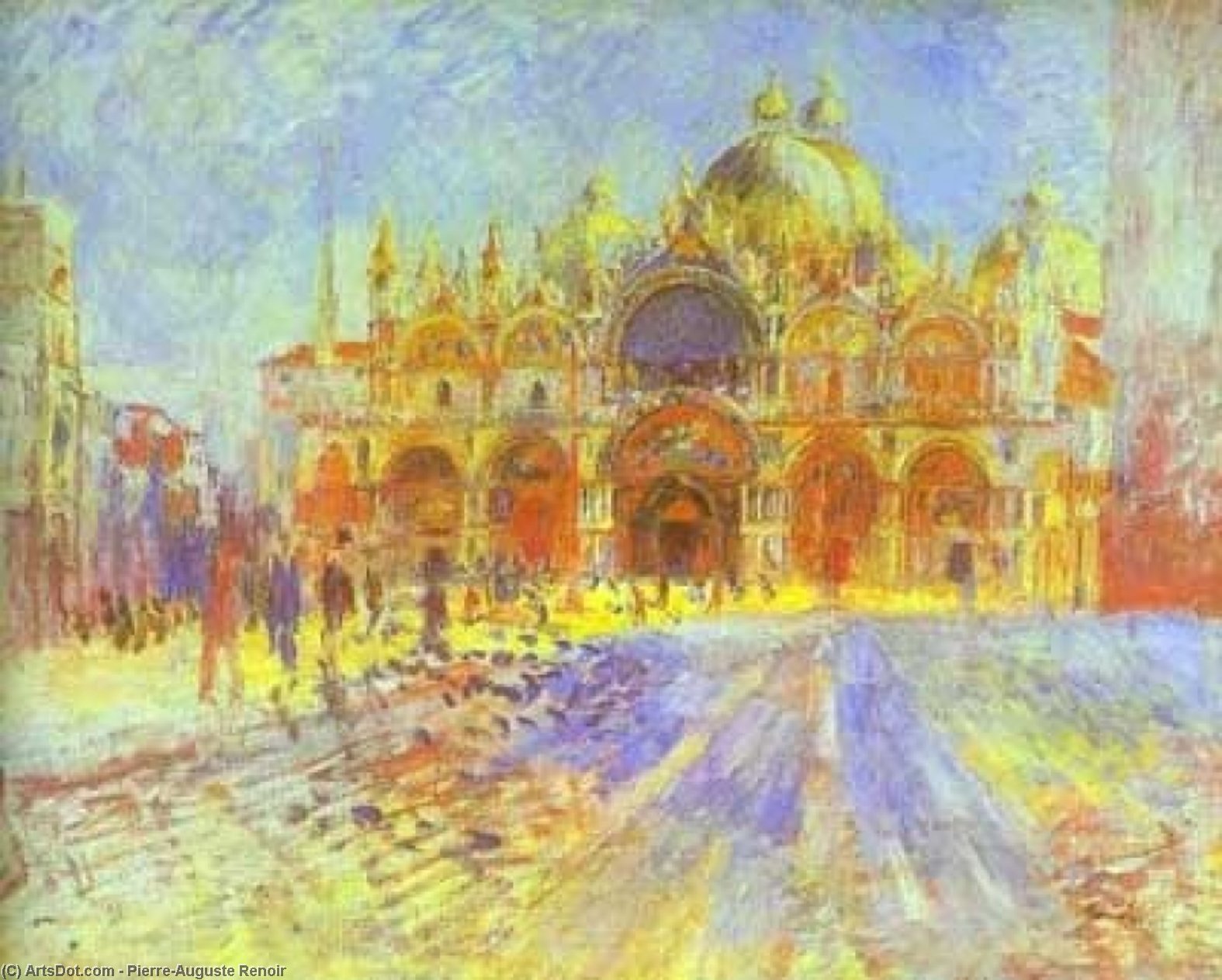 St. Mark's Square — Pierre-auguste Renoir