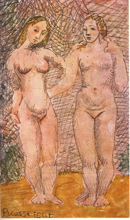 Due Donne Nude — Pablo Picasso