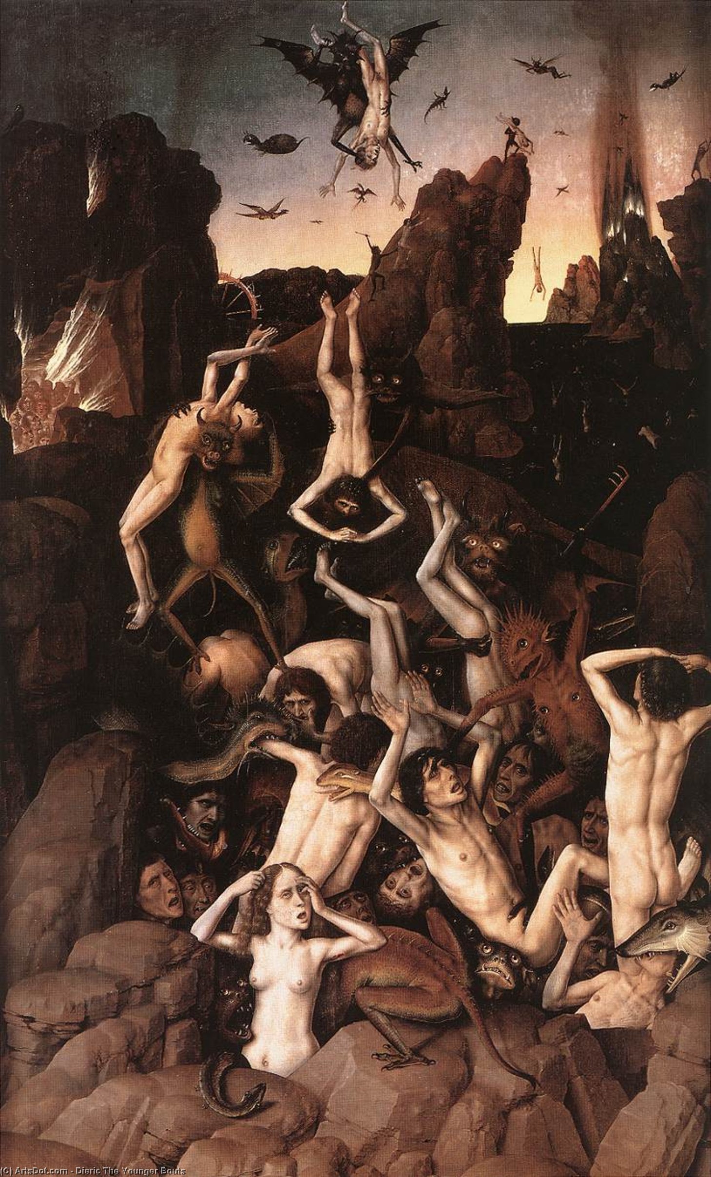 Hell — Dieric Bouts Il Giovane