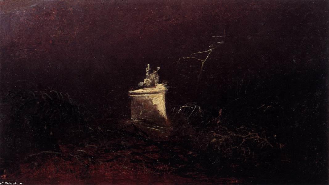 Studie Für Ein Grabmonument — Carl Blechen