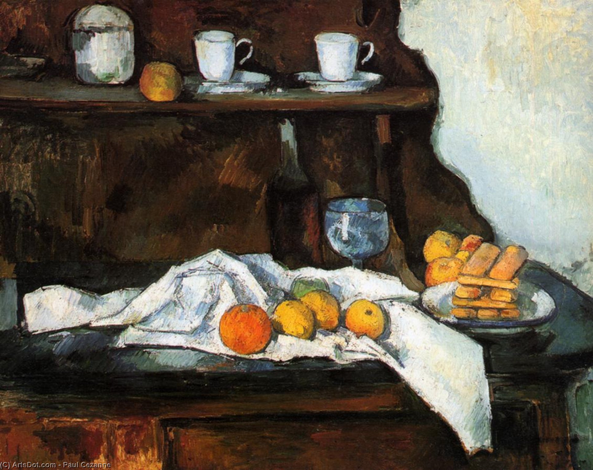 Die Buffet — Paul Cézanne