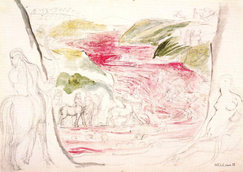 I Centauri E Il Fiume Di Sangue — William Blake