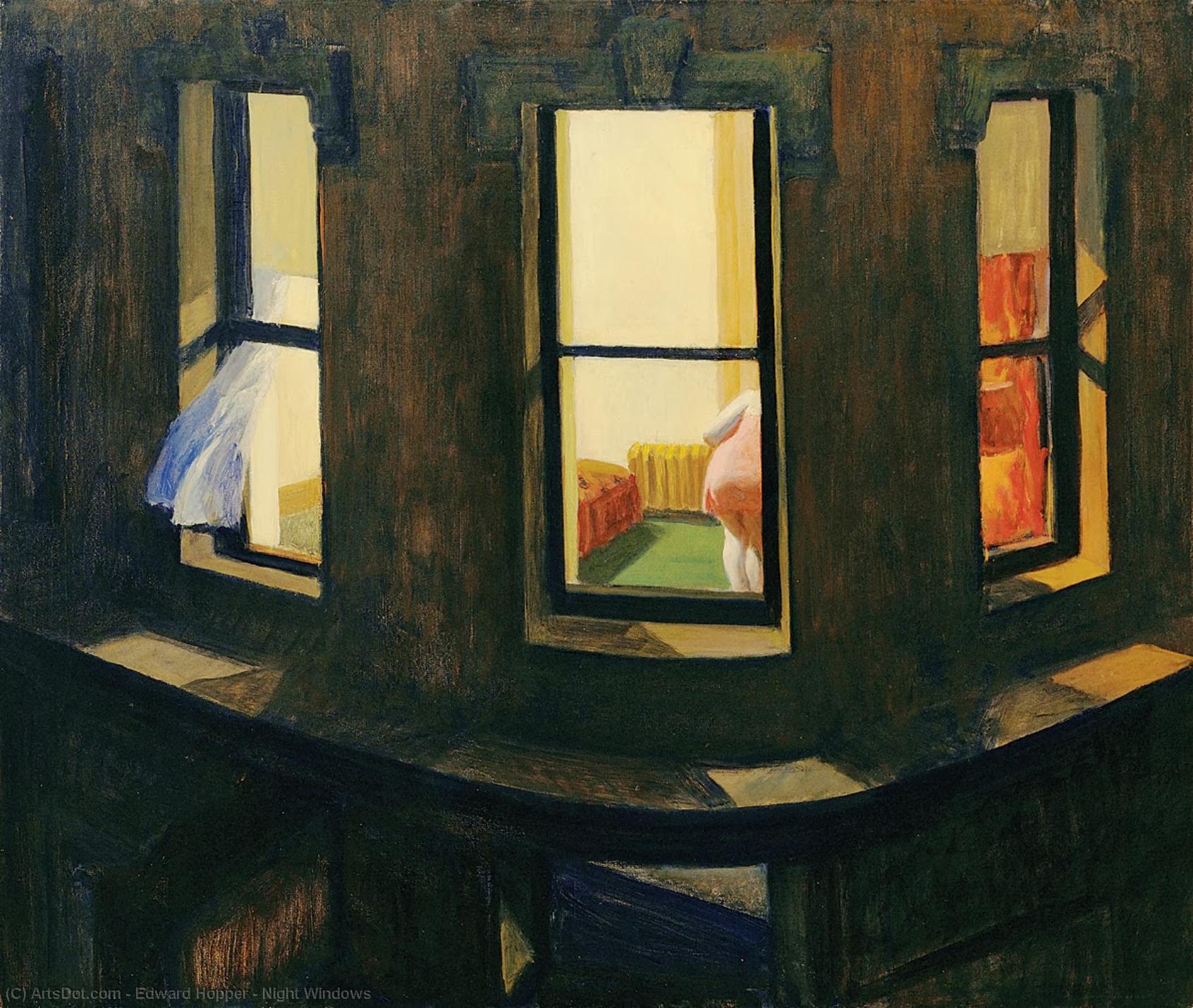 Finestre Notturne — Edward Hopper