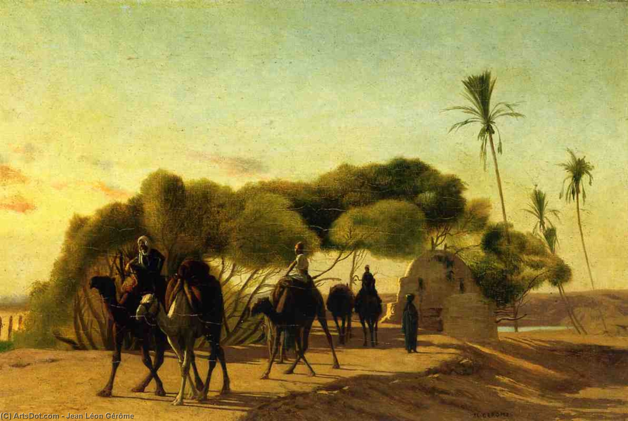 Diga Sul Nilo — Jean-léon Gérôme