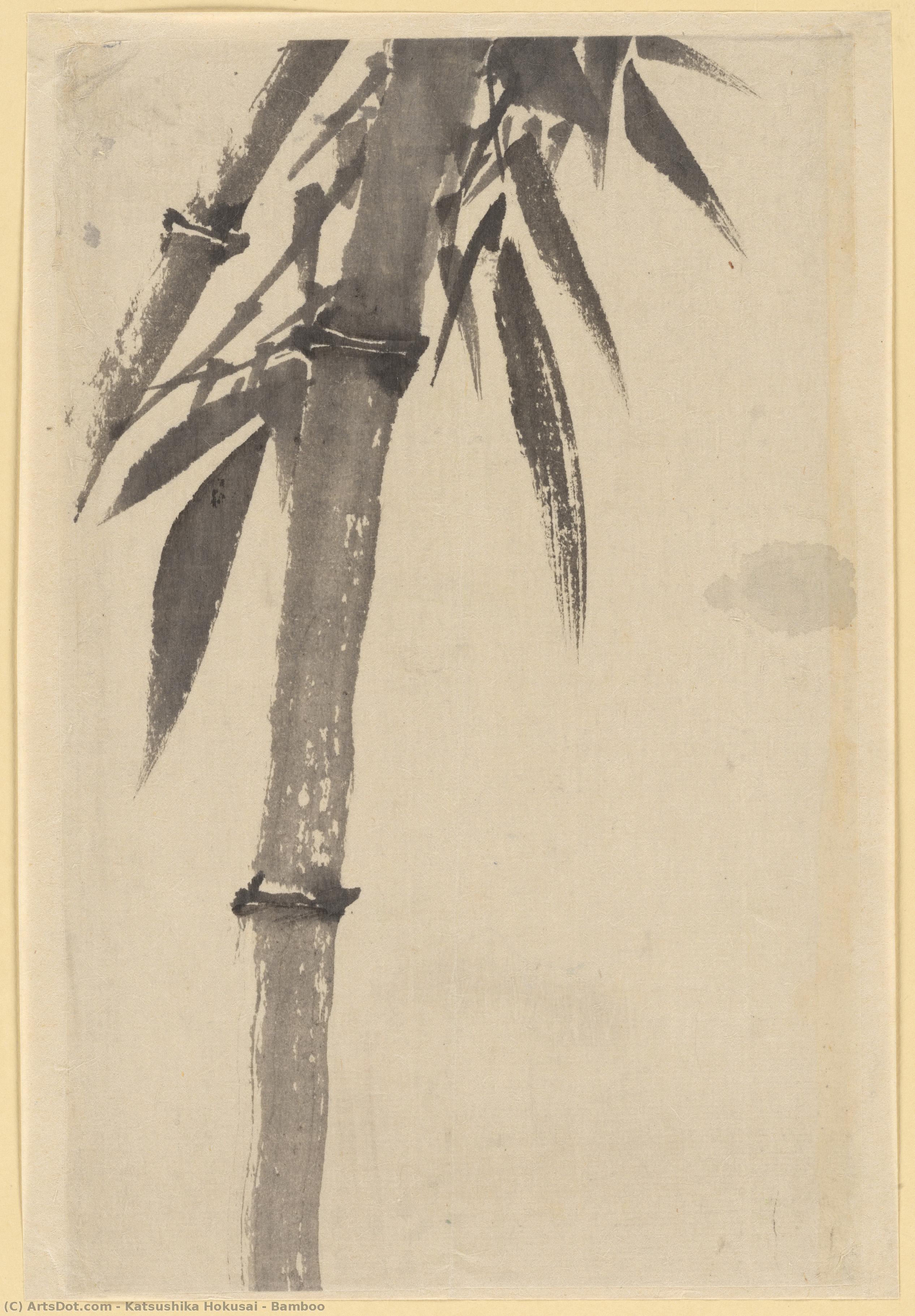 Bamboo — Hokusai