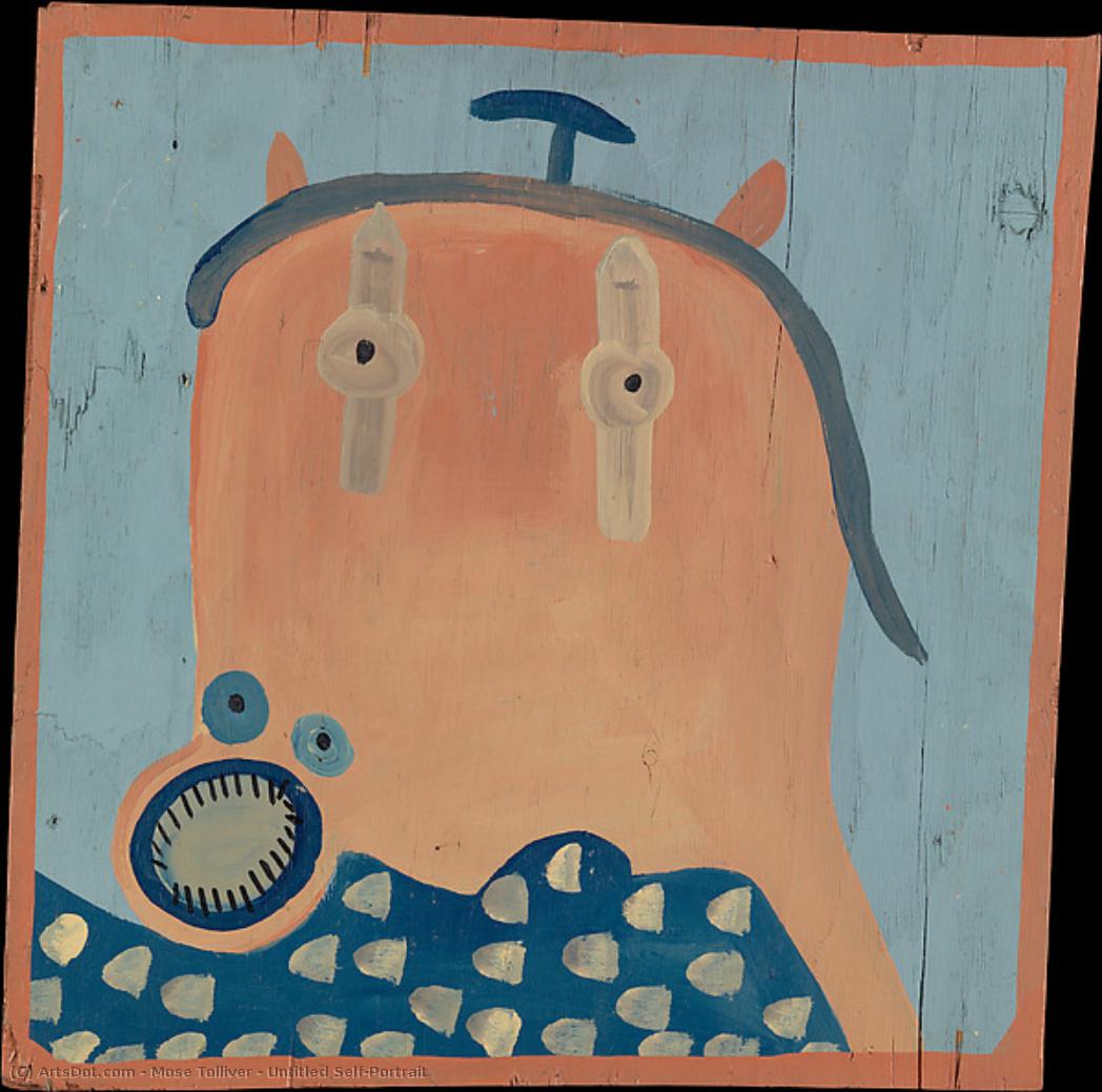 Untitled Self-portrait — Mose Tolliver