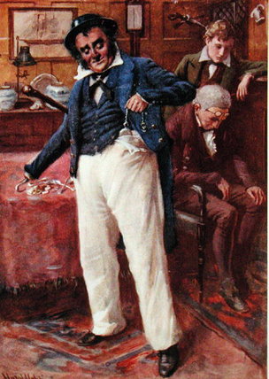 Captain Cuttle's Bright Idea — Harold Copping