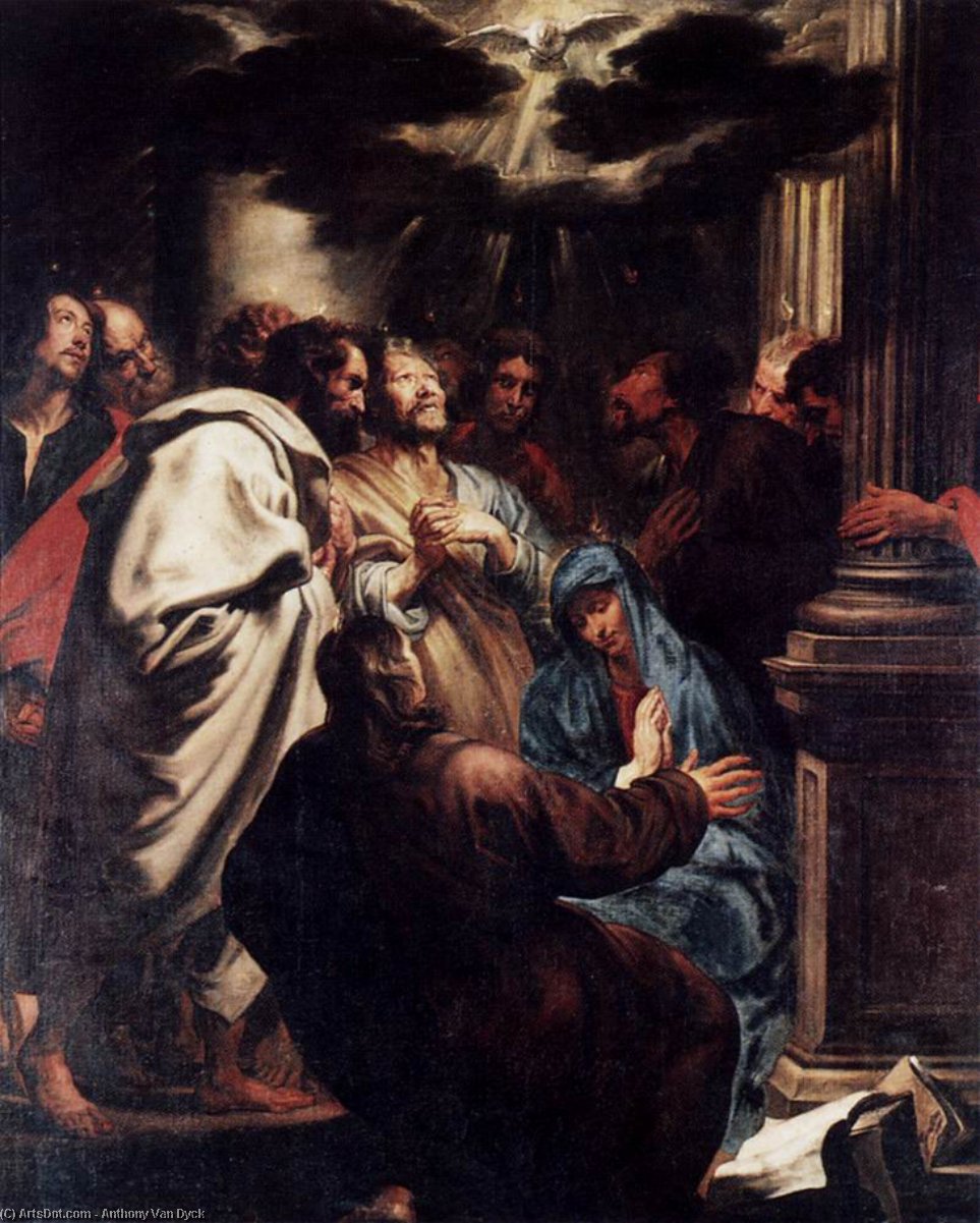 Pentecoste — Sir Anthony Van Dyck