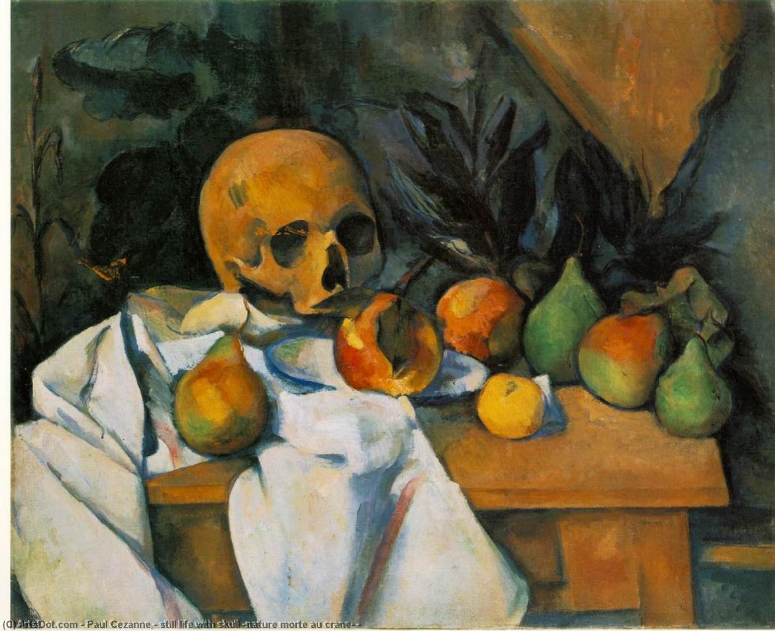 Život I Smrt U Jednom Djelu: Paul Cézanneova ‘still Life With Skull’ (nature Morte Au Crane) Predstavlja Snažnu Refleksiju Filozofskih Tema I Inovativnu Tehniku Slikarstva Koja Je Oblikovala Suvremenu Umjetnost. — Paul Cezanne
