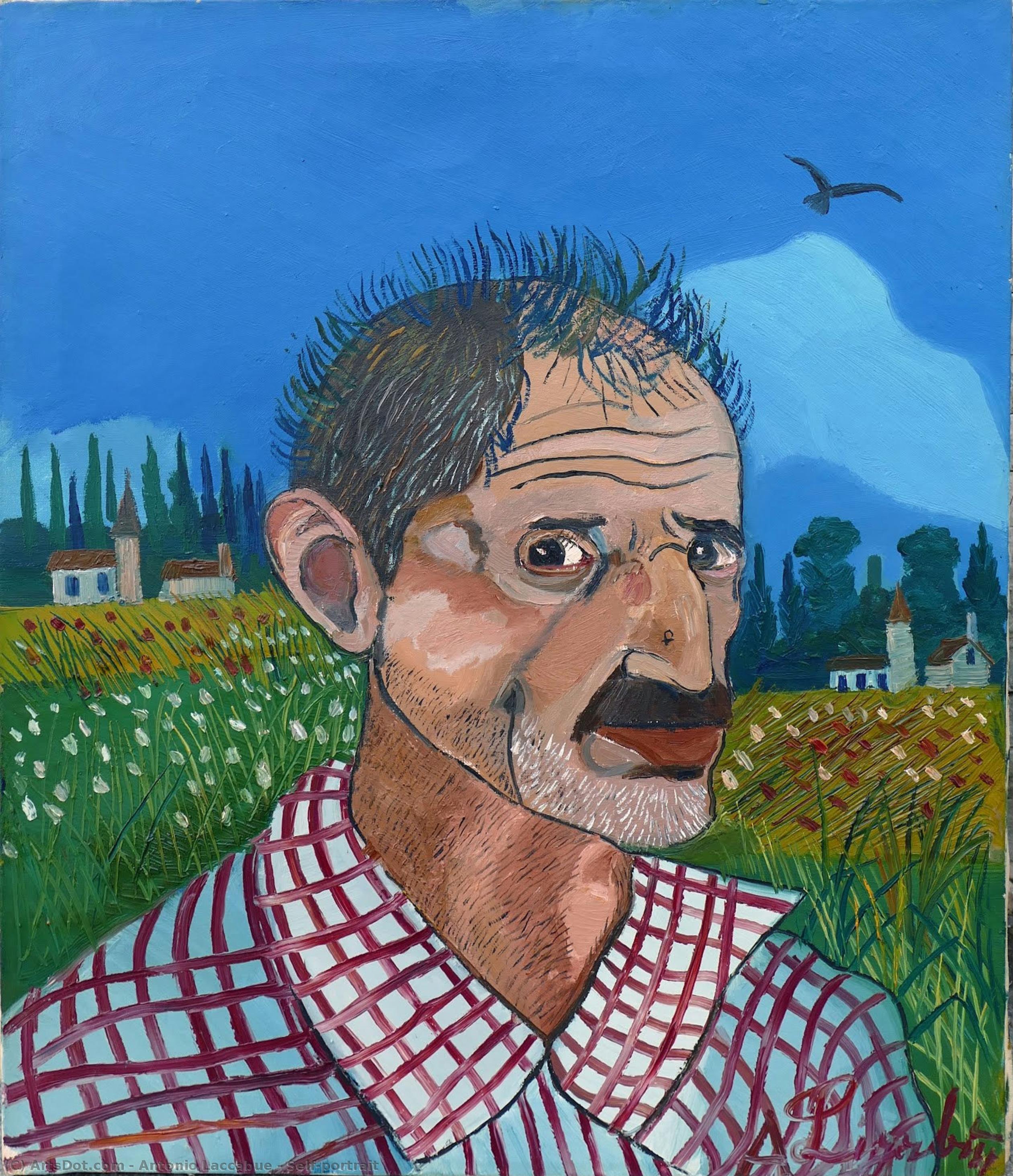 Self-portrait — Antonio Laccabue