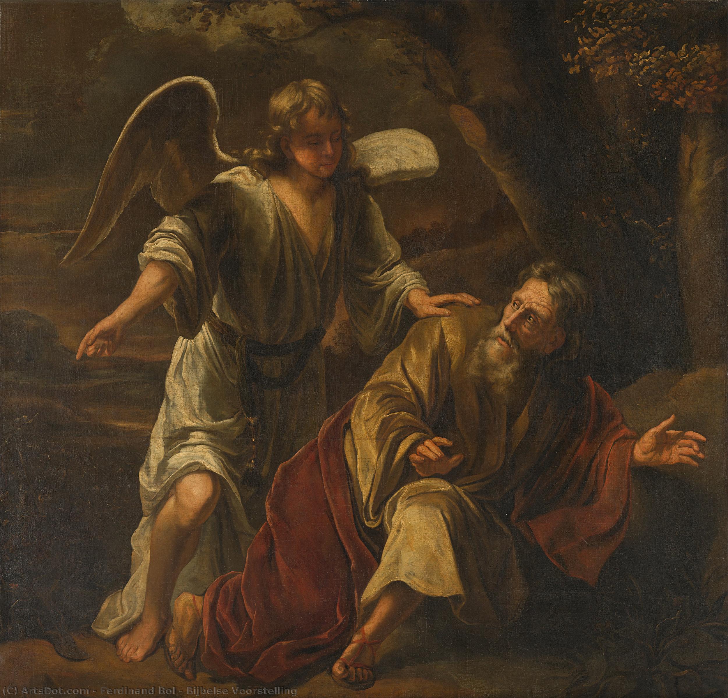 Representación Bíblica — Ferdinand Bol