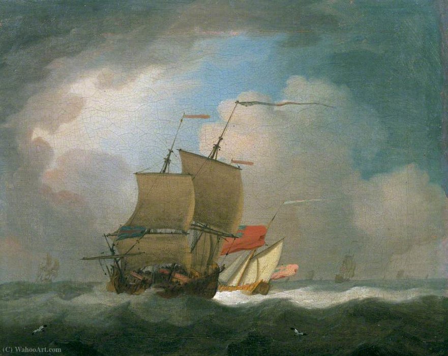 Men O' War And Other Shipping — Peteris Monamis