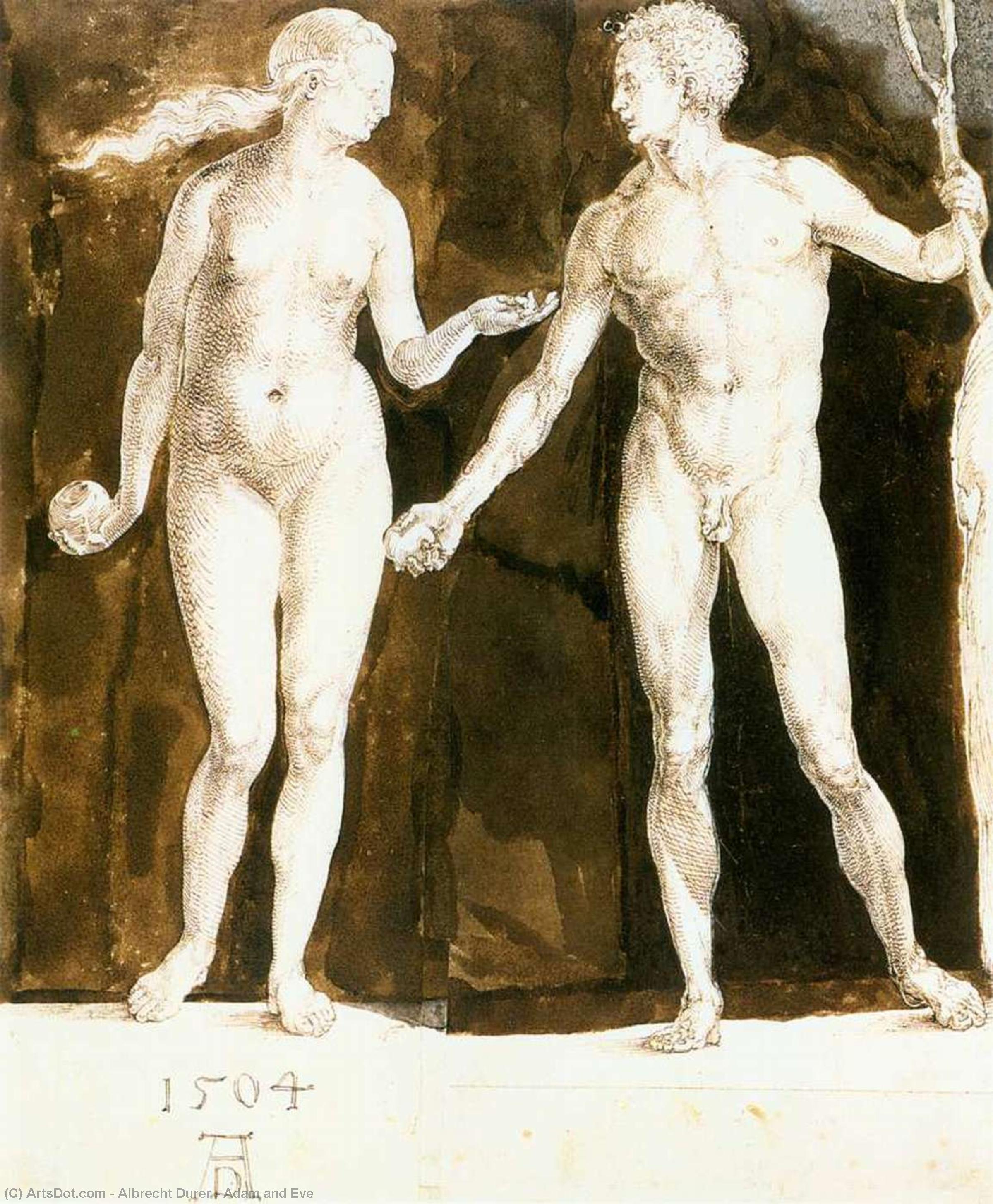 Adão E Eva — Albrecht Dürer